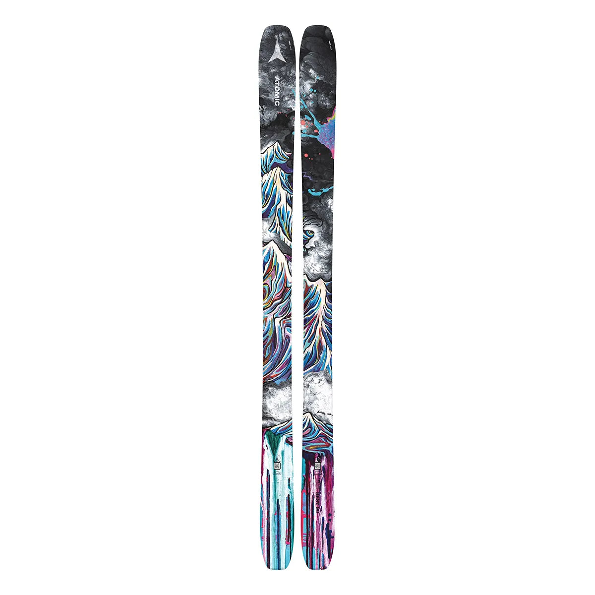 Atomic N Bent 90 Black/Multicolor