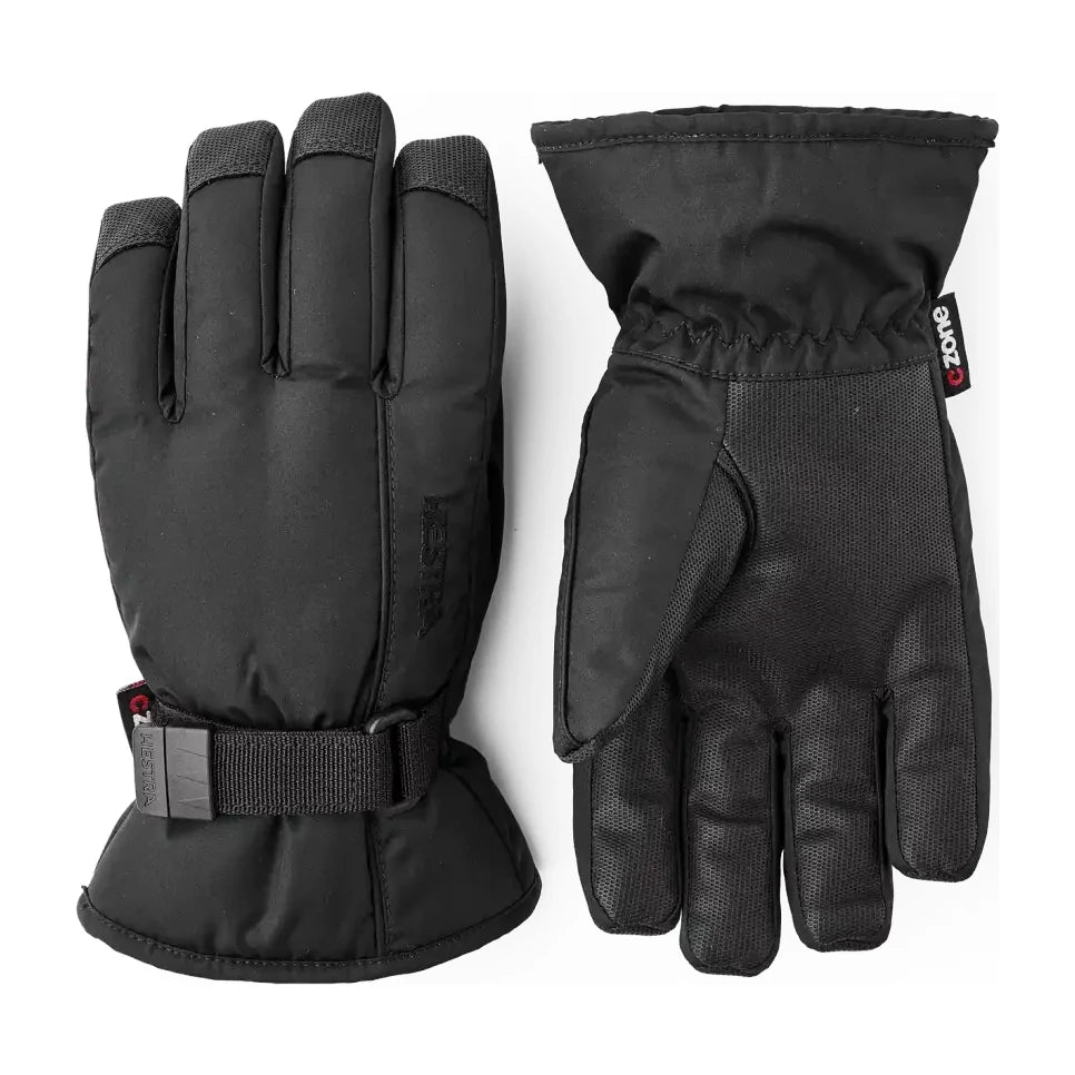 Hestra Isaberg CZone Jr. - 5 finger Black