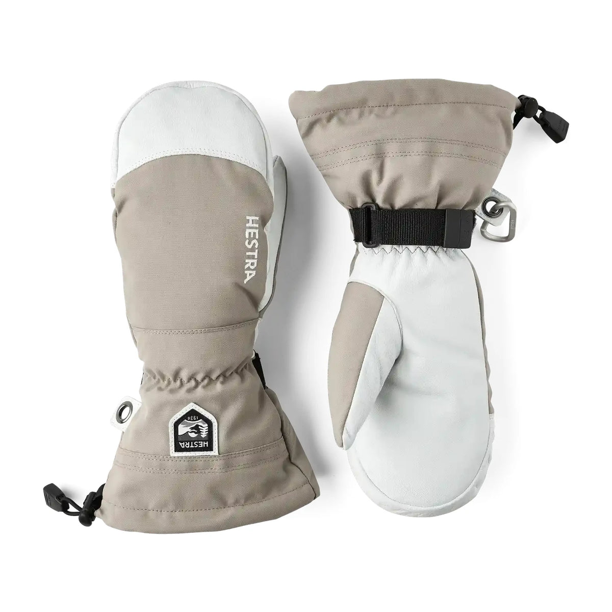 Hestra Army Leather Heli Ski - mitt Khaki (26/27)